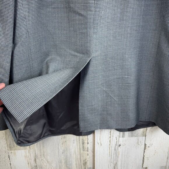 Lauren Ralph Lauren Blazer Sport Coat Mens 46R Gray Silk Wool Jacket - Picture 5 of 9